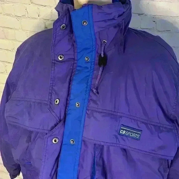 Vintage 80s CB Sports Jacket Women’s Medium Retro - Picture 9 of 14